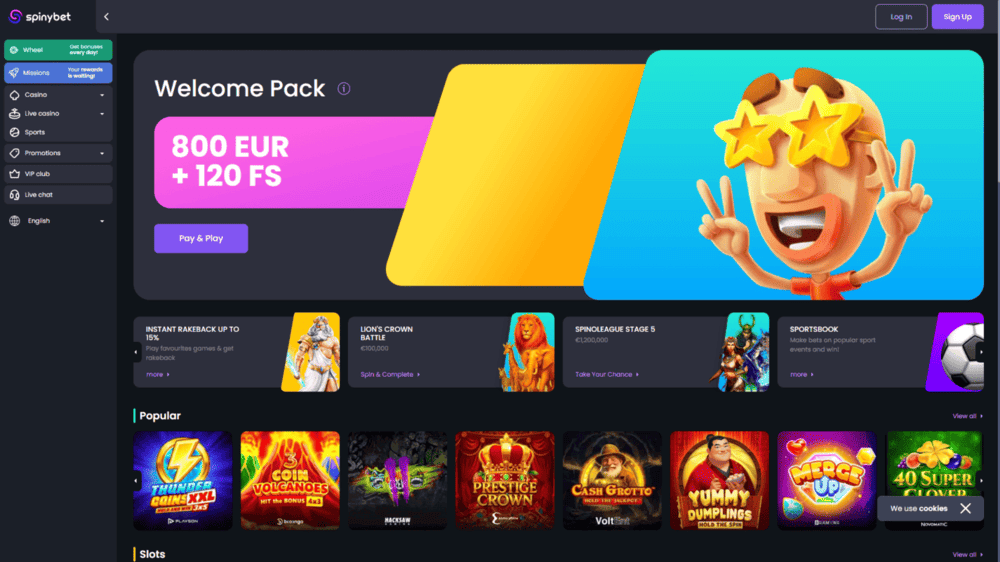 spinybet casino